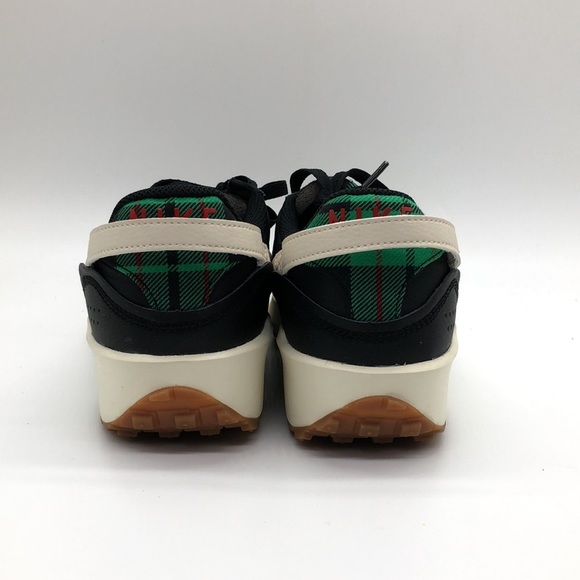 Nike Waffle Debut PRM Black University Red Pale Ivory Men’s Sz 9 DV0813-001 - Picture 4 of 5